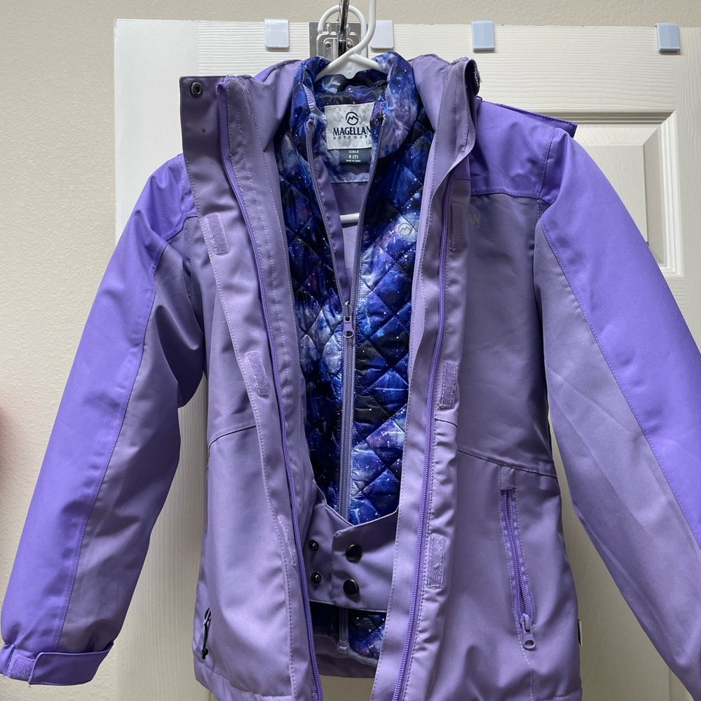 Magellan Outdoors Girls 2-piece Ski Parka System